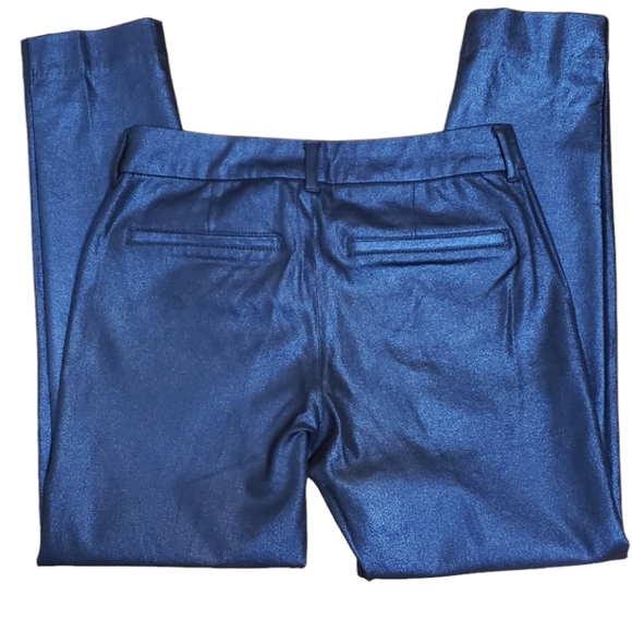 Old Navy Women's Blue Shimmer Pixe Mid Rise Size 4 - Picture 15 of 15